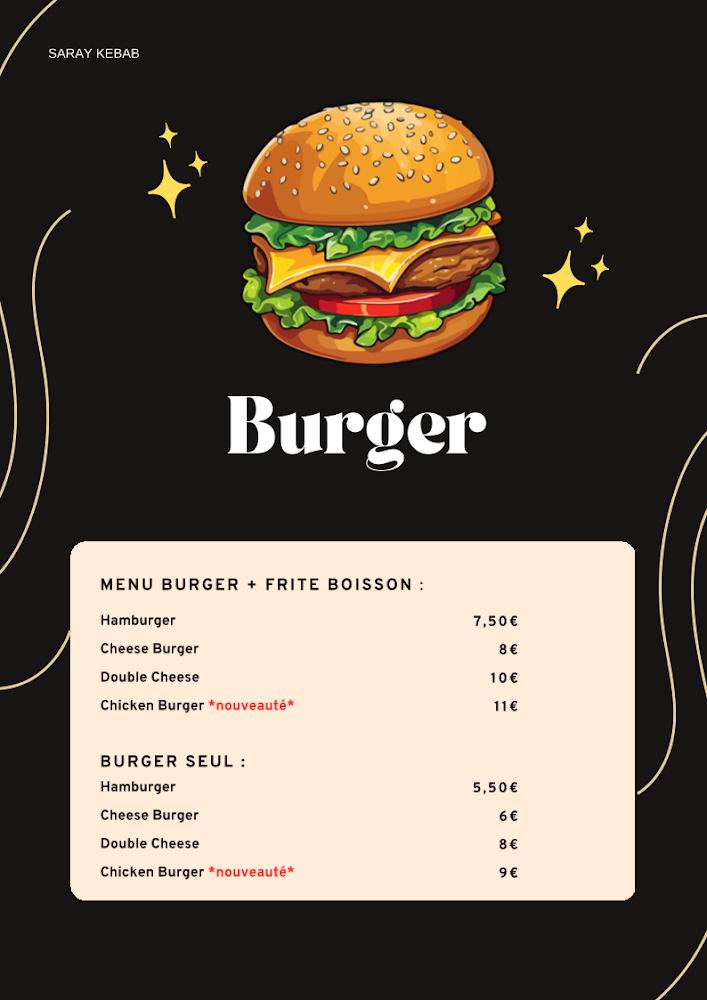 Saray - Menu Image 1